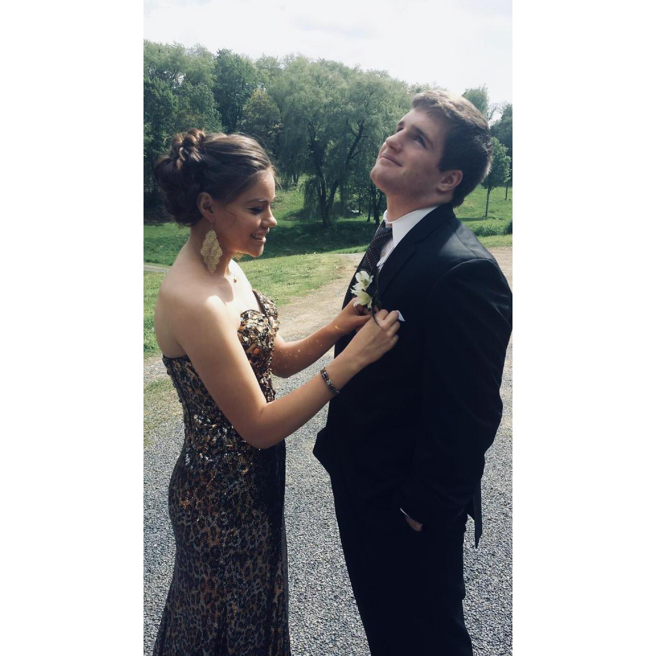 Our first prom
May, 2014