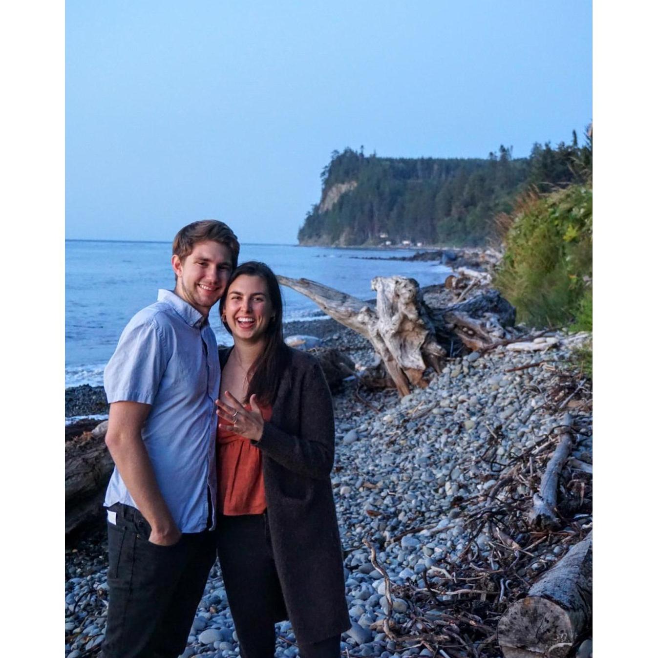 Right after Jonathan proposed!