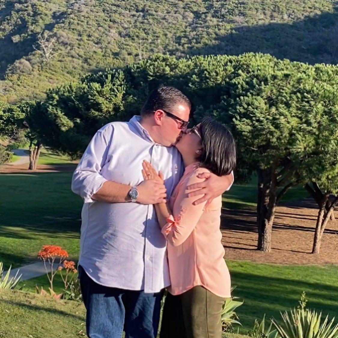 First picture after saying “Yes”