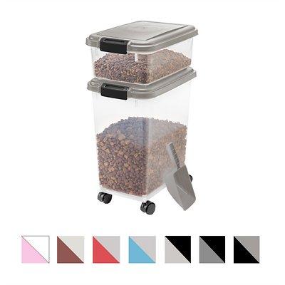 IRIS Airtight Food Storage Container & Scoop Combo