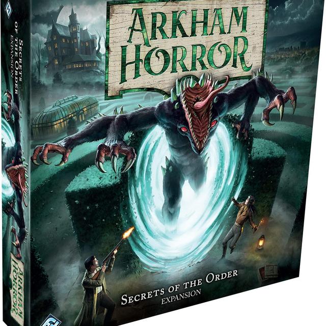 Arkham Horror: The Board Game - Secrets of The Order | Horror Game | Strategy Game | Lovecraft Game | Ages 14+ | for 2 or More Players | Average Playtime 2 – 3 Hours | Made by Fantasy Flight Games