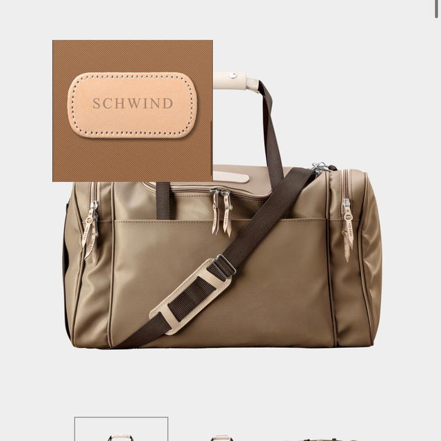 Medium Square Duffel (Hot Stamp: SCHWIND)