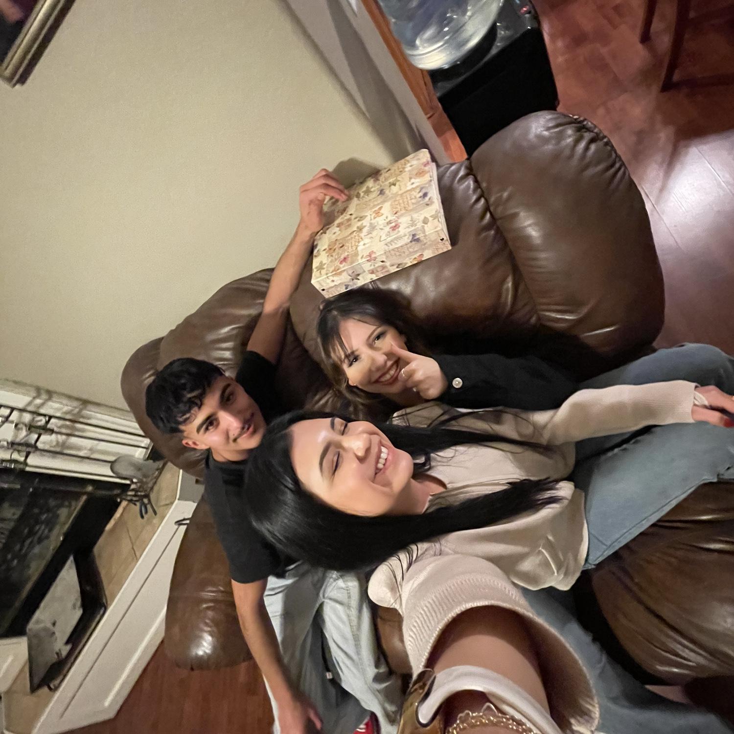 my first time at his family's house! ;)