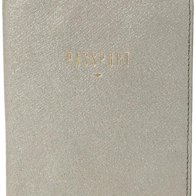 Fossil RFID Passport Case Champagne