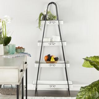 4-Tier Pyramid Storage Cart