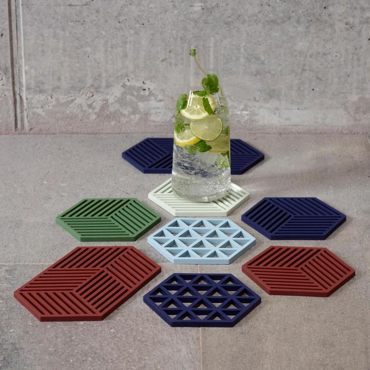 Zone Denmark, Hexagon 5-Piece Trivet Set | Zola