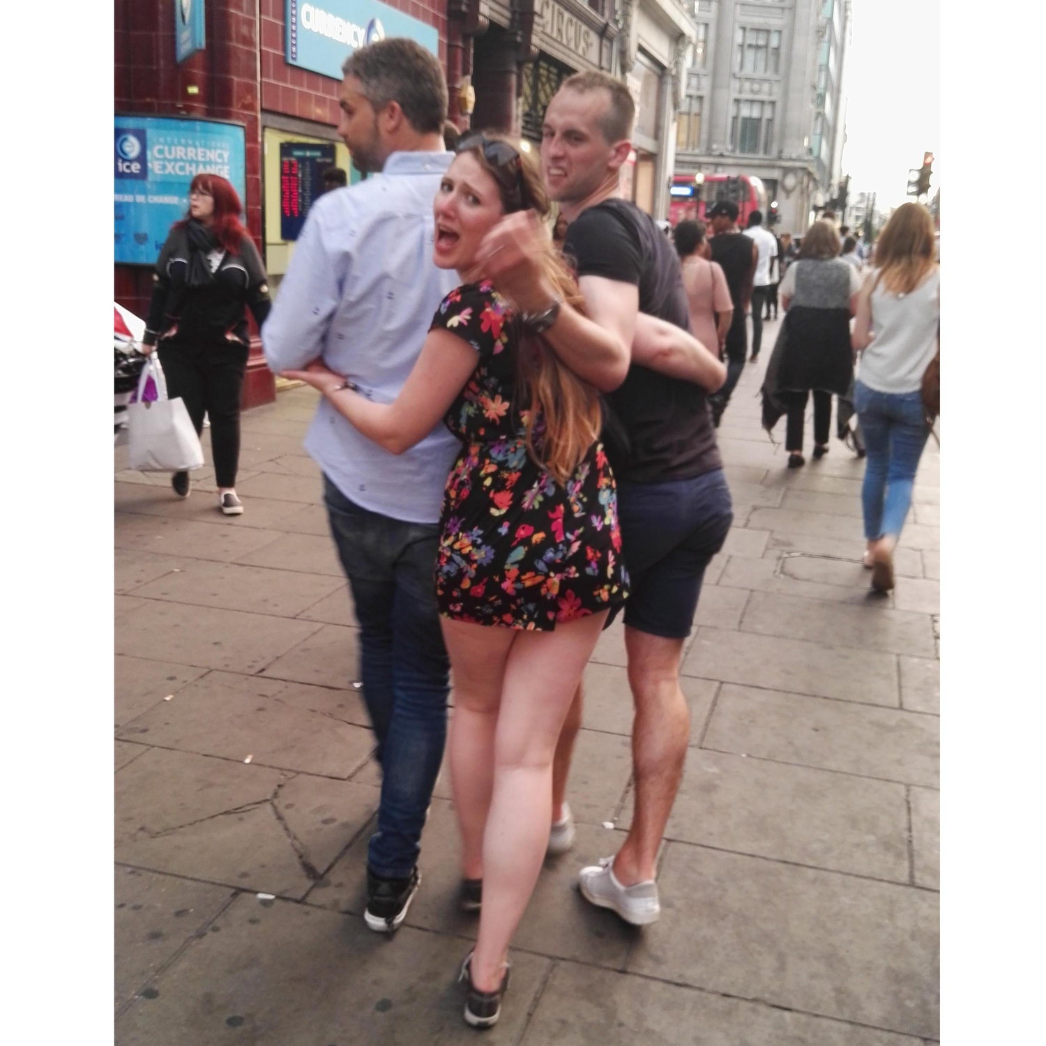 Sarah trying to control Scott and Joe after Katie's birthday drinks got out of hand!
