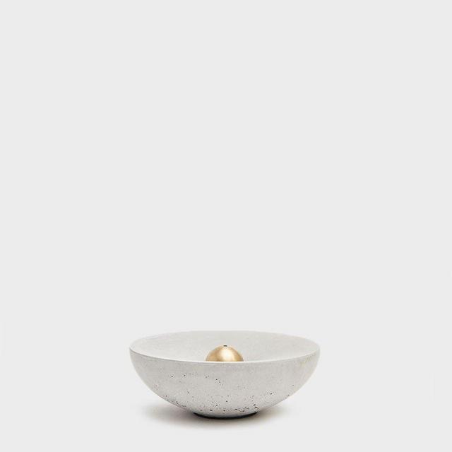 Vorta Concrete Incense and Candle Holder