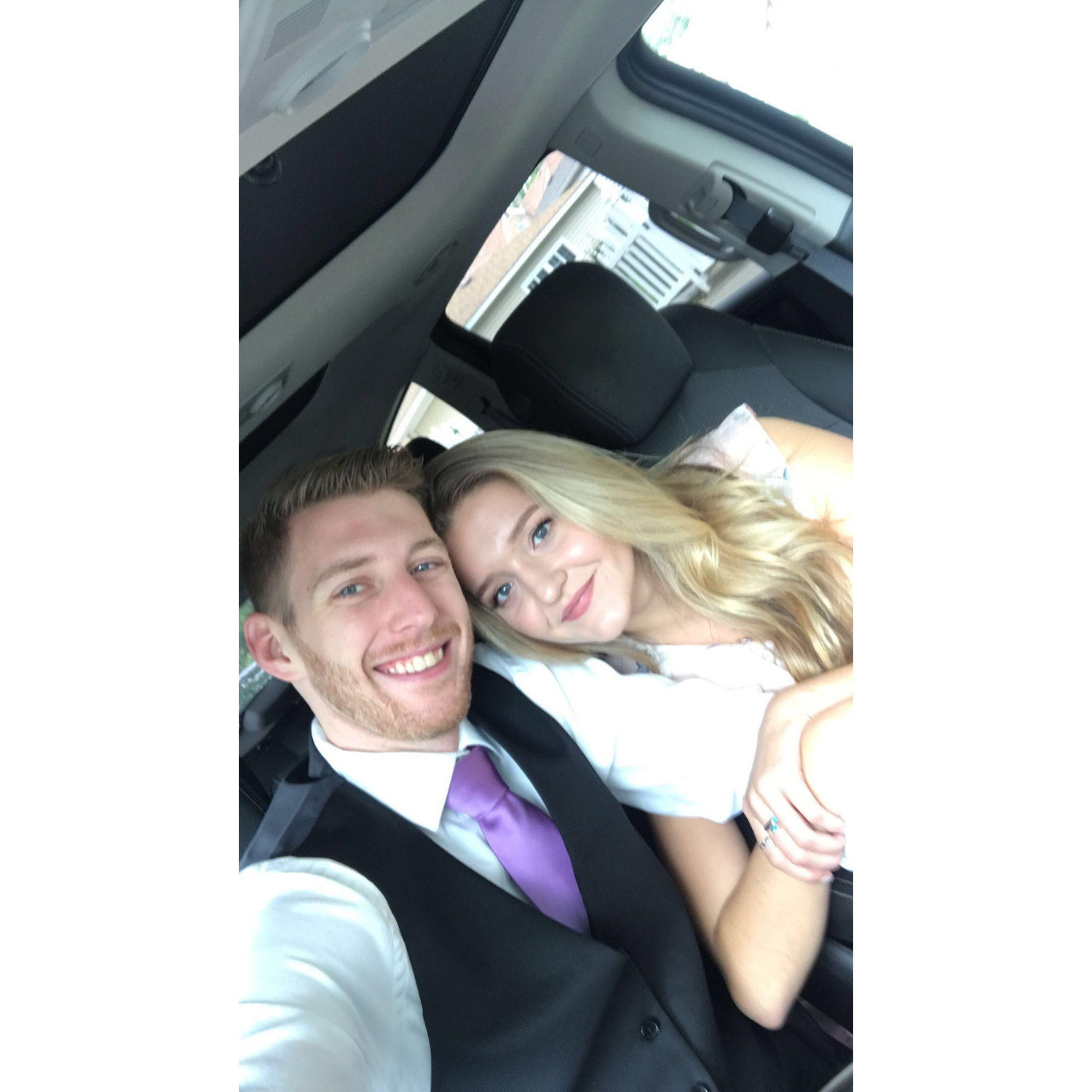 Neil said "I think I love you" right after we snapped this pic! After James and Emilys wedding ceremony 2019