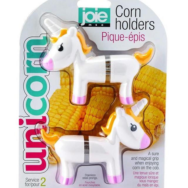 Joie Corn Holders, 1 Count, White
