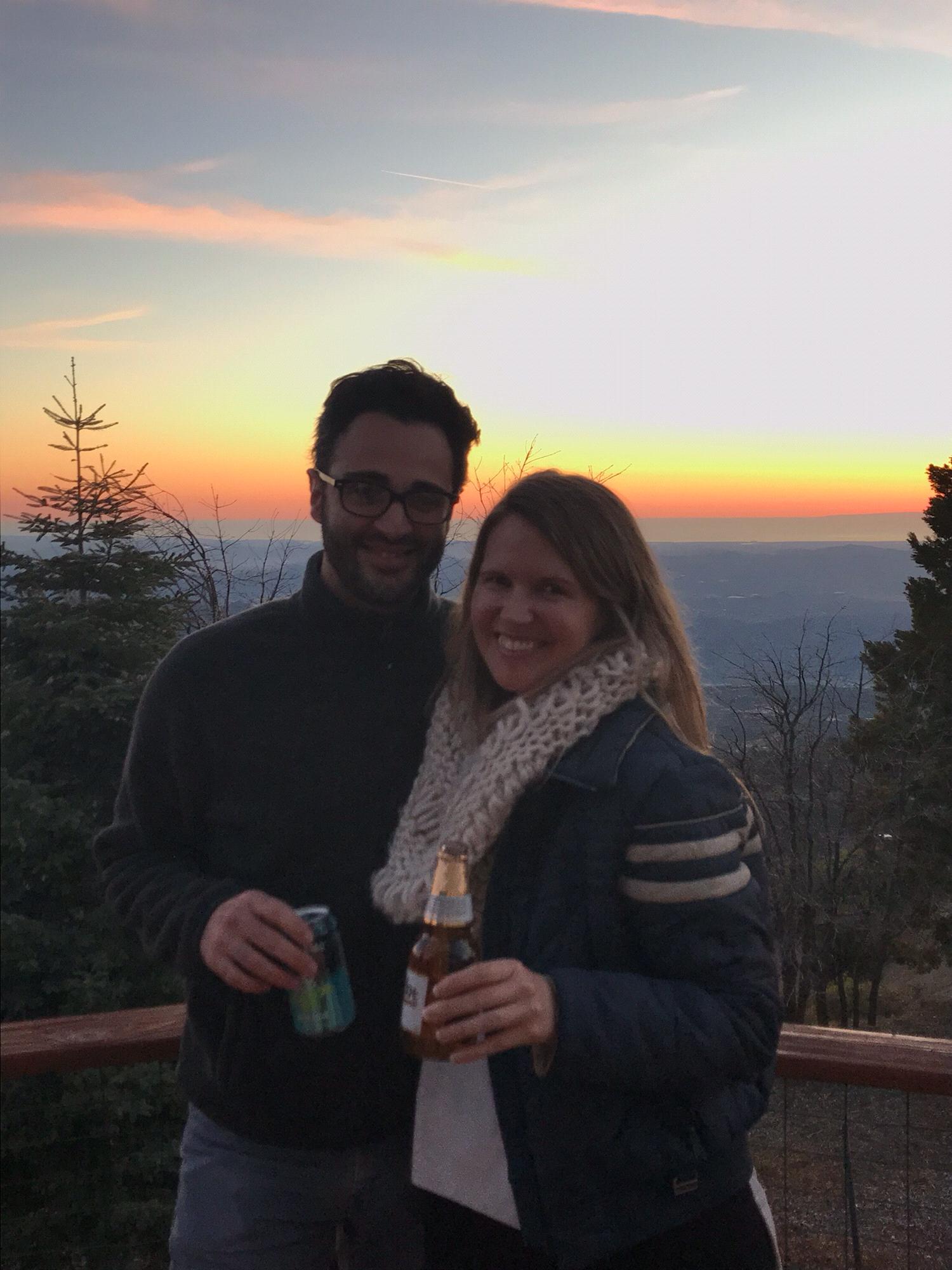 In Palomar Mountain celebrating Kimberly's birthday!