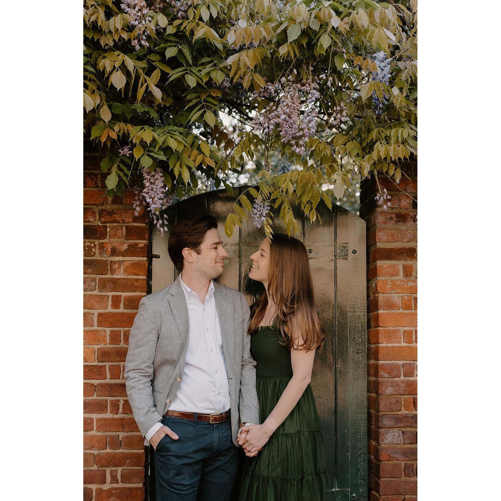 Engagement shoot in Old Town Alexandria - April 2024