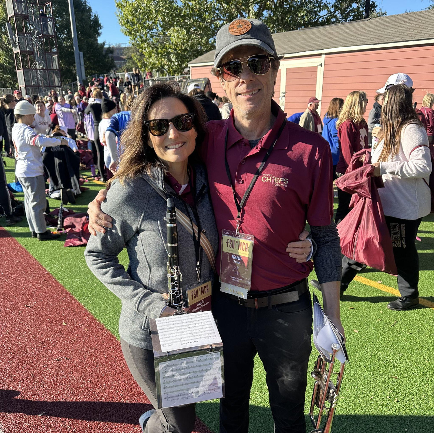 We first met on this filed sometime around 1994-ish...here we are FSU Homecoming 2024. MCATDT!