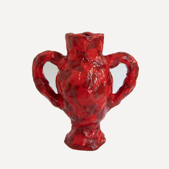 Vase in Red Tones