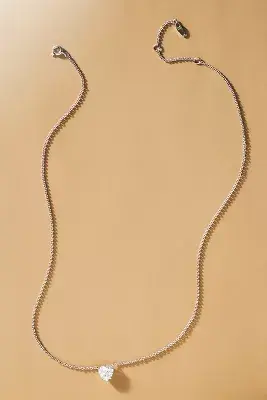 NADRI Modern Love Heart Necklace