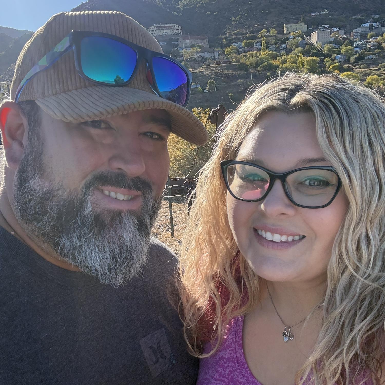 Our first trip in awhile to Jerome and Cottonwood, AZ Nov 2024. Me finally feeling/looking like myself again. :)
