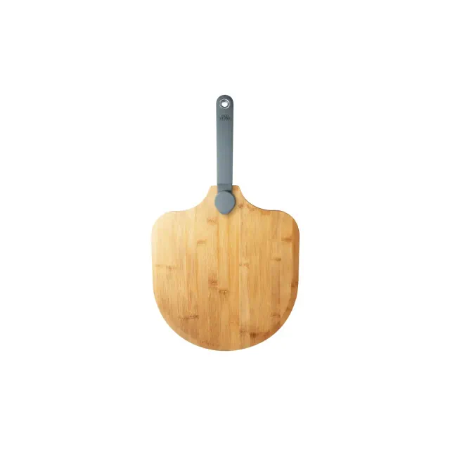 Old Stone Pizza Kitchen Bamboo Pizza Peel w/ Folding Handle, 14x16-Inch