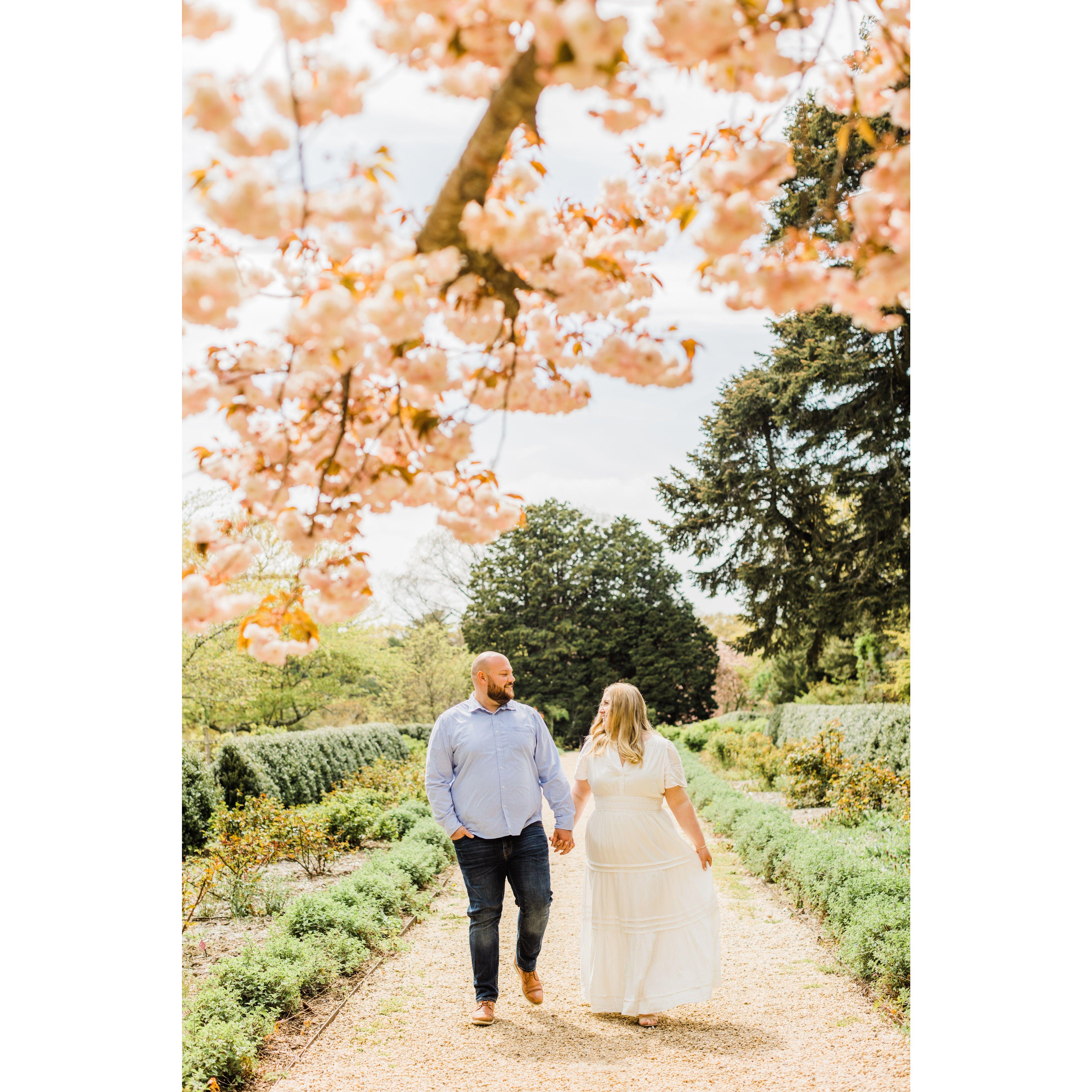 Engagement Shoot: Planting Fields Arboretum 2022