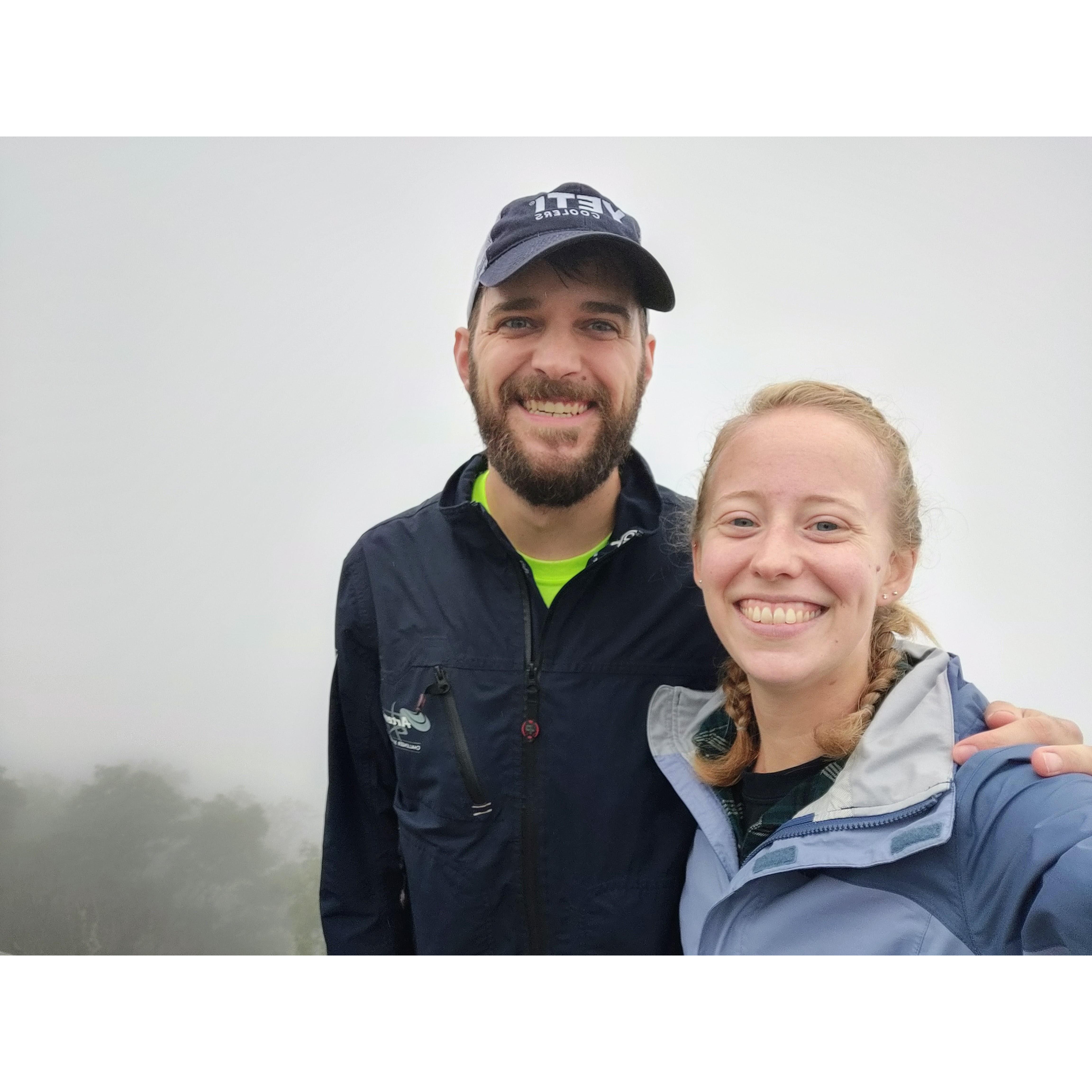 Hiking McAfee's Knob (October 2021)