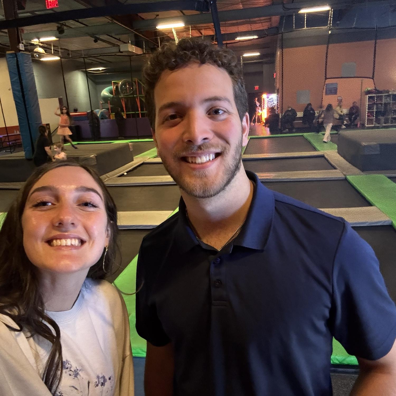 Mary's birthday request was to visit a trampoline park, and as always, Joe made all of her dreams come true :)