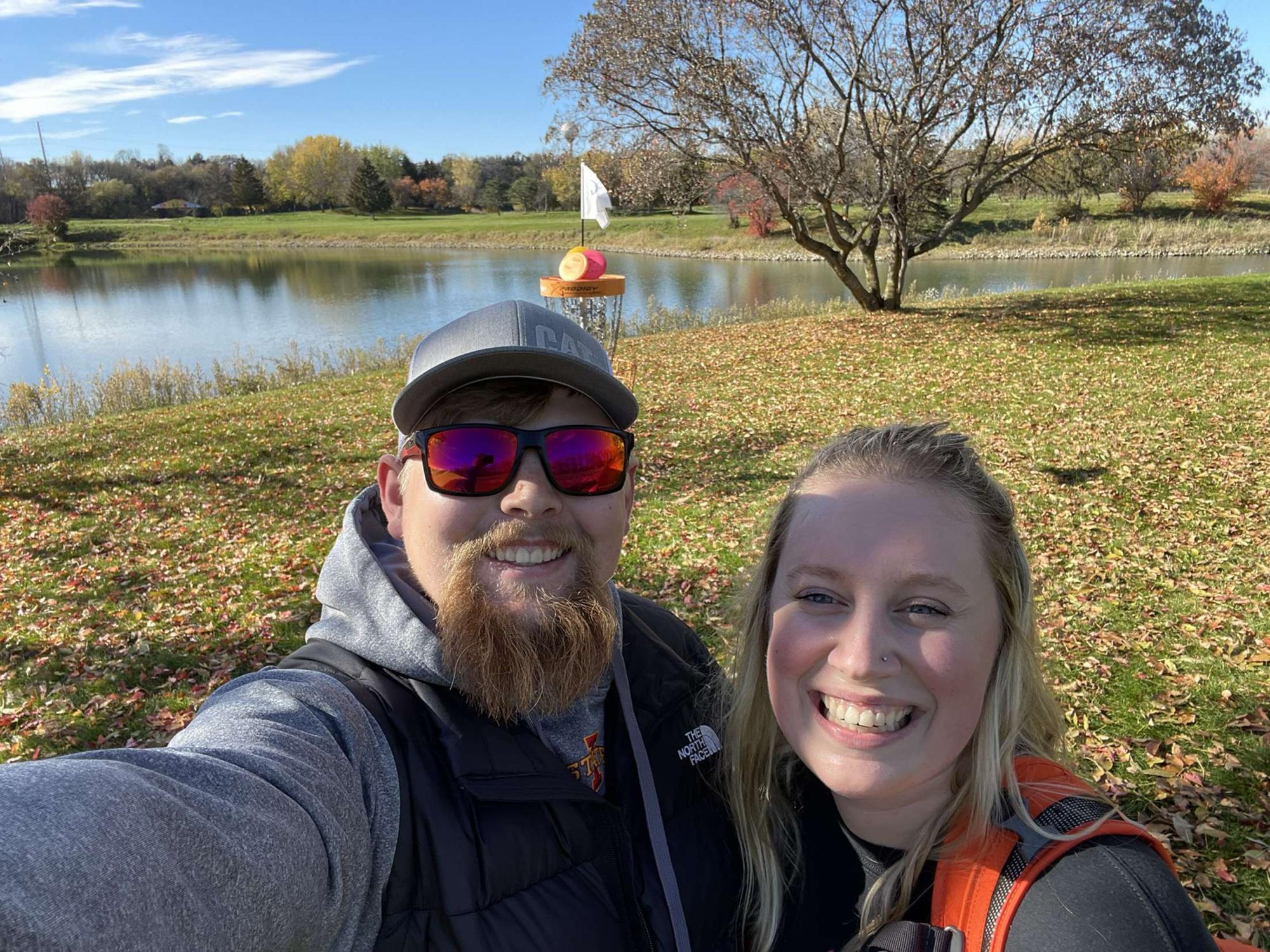 Disc Golf is one of our favorite hobbies, this was from a day of doing 18 hole course