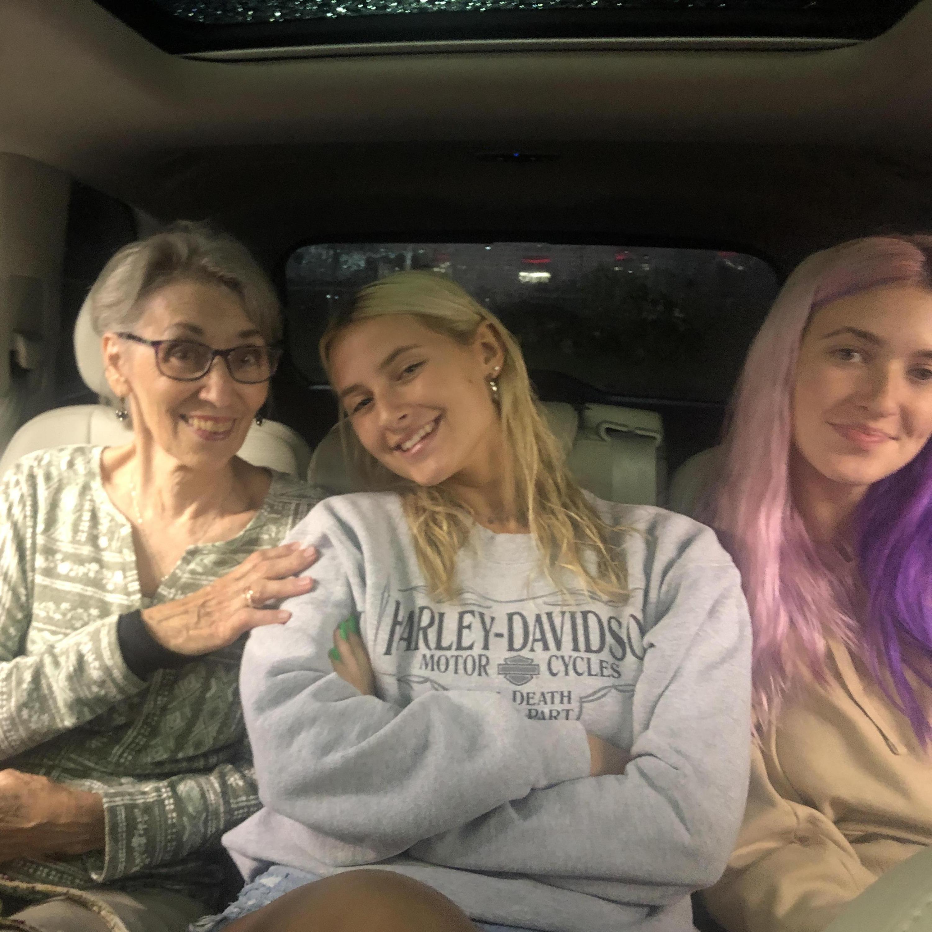 Lucy, Lily & their grandma