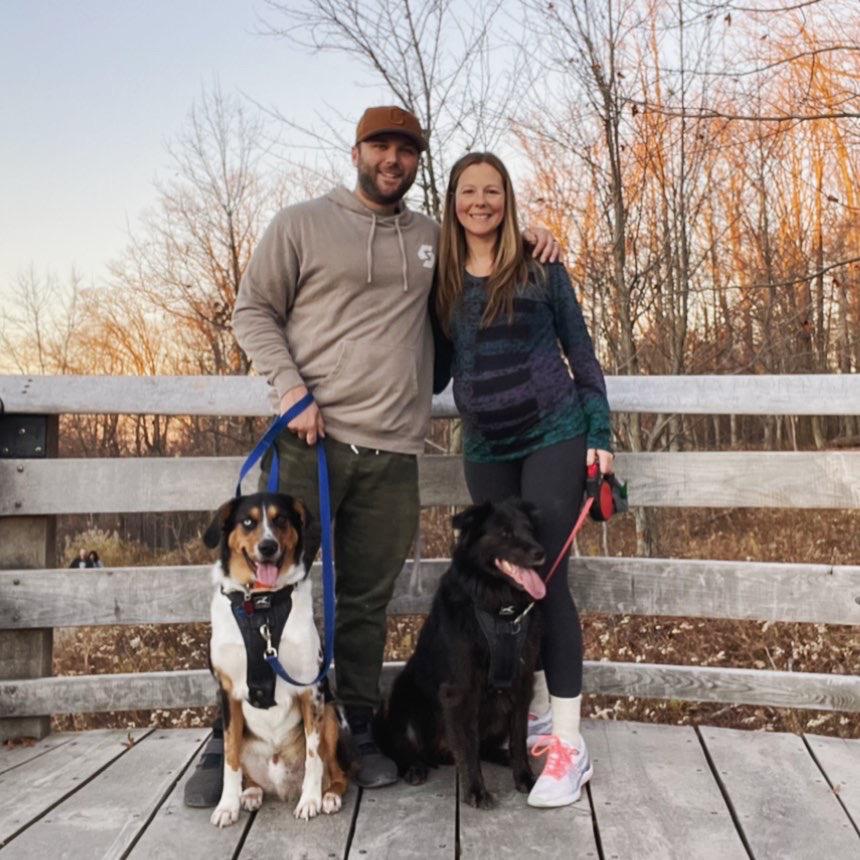 Good boys love hikes 🐾🐾 
November 2022