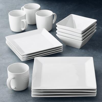 Open Kitchen by Williams Sonoma Square 16-Piece Dinnerware Set