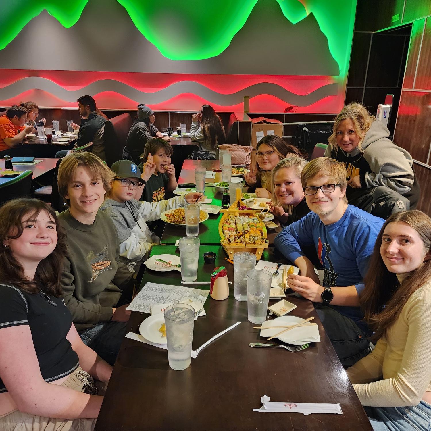 Family photo for Blake’s birthday! 🥳