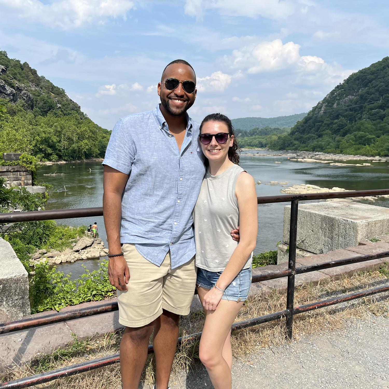 Checking West Virigina off our state's list at Harpers Ferry National Historic Park.