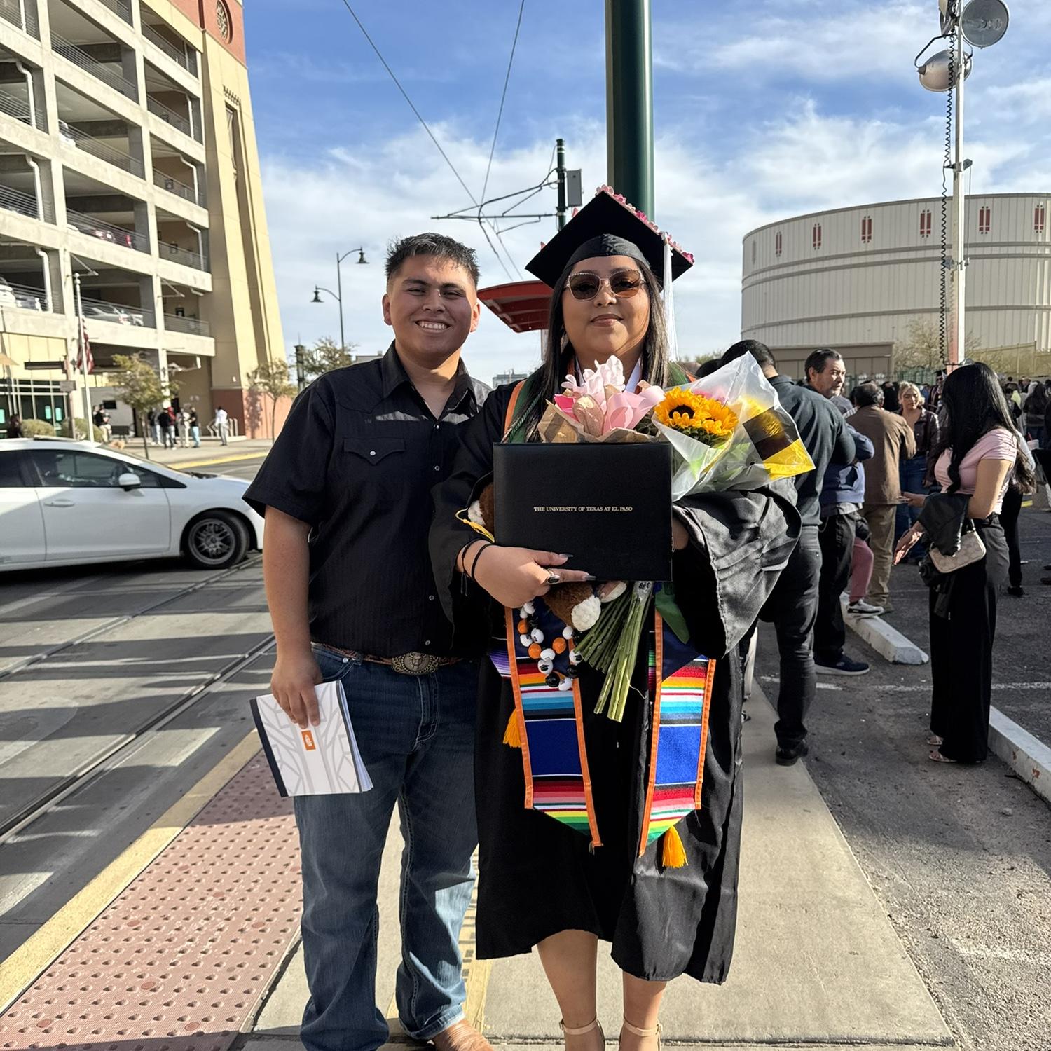 Martha’s graduation from the University of Texas El Paso in December 2024
