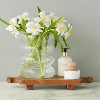 Scalloped Flower Vase