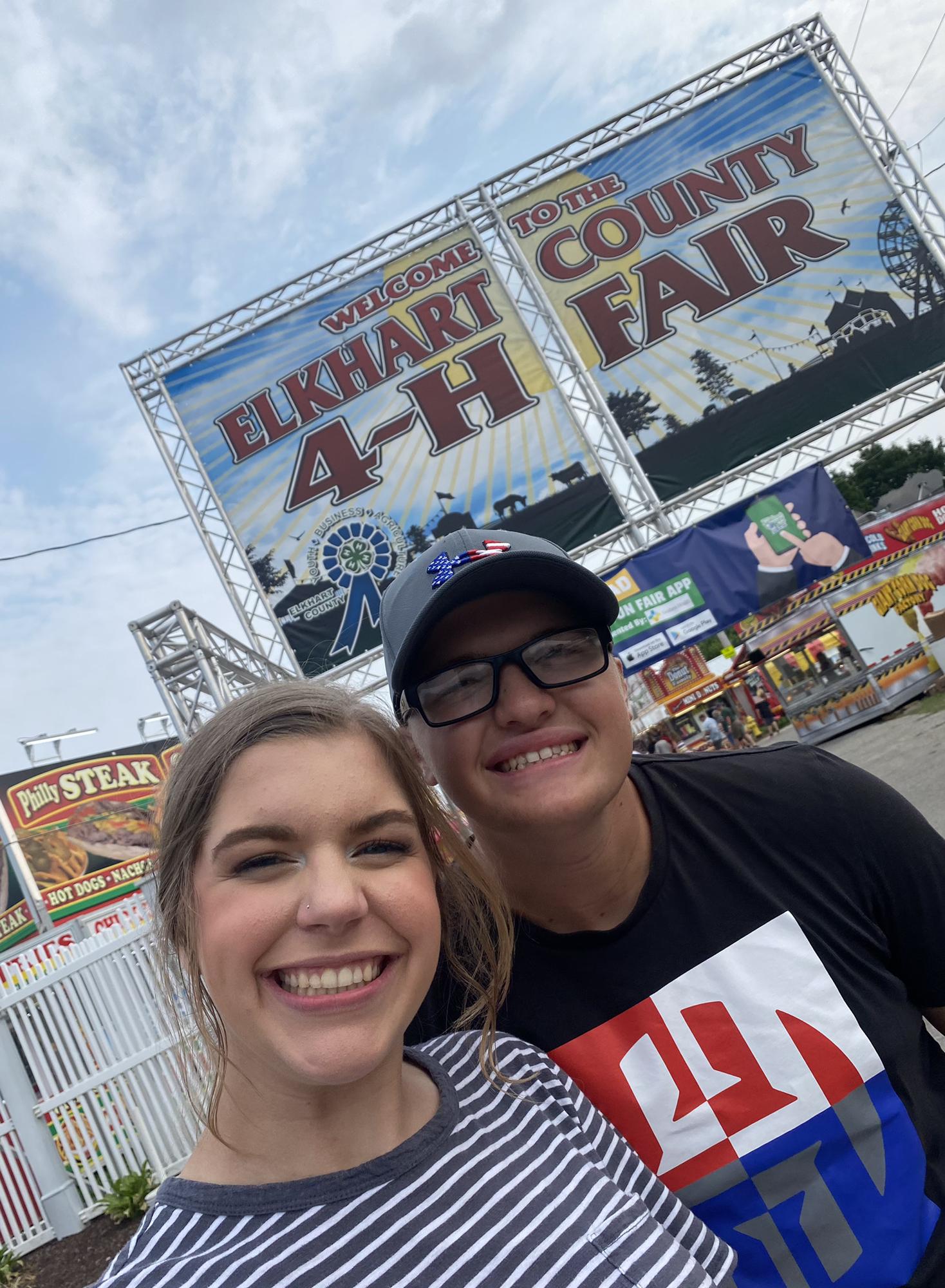 This is a very place for Josh, the Elkhart County Fair. July 28, 2021