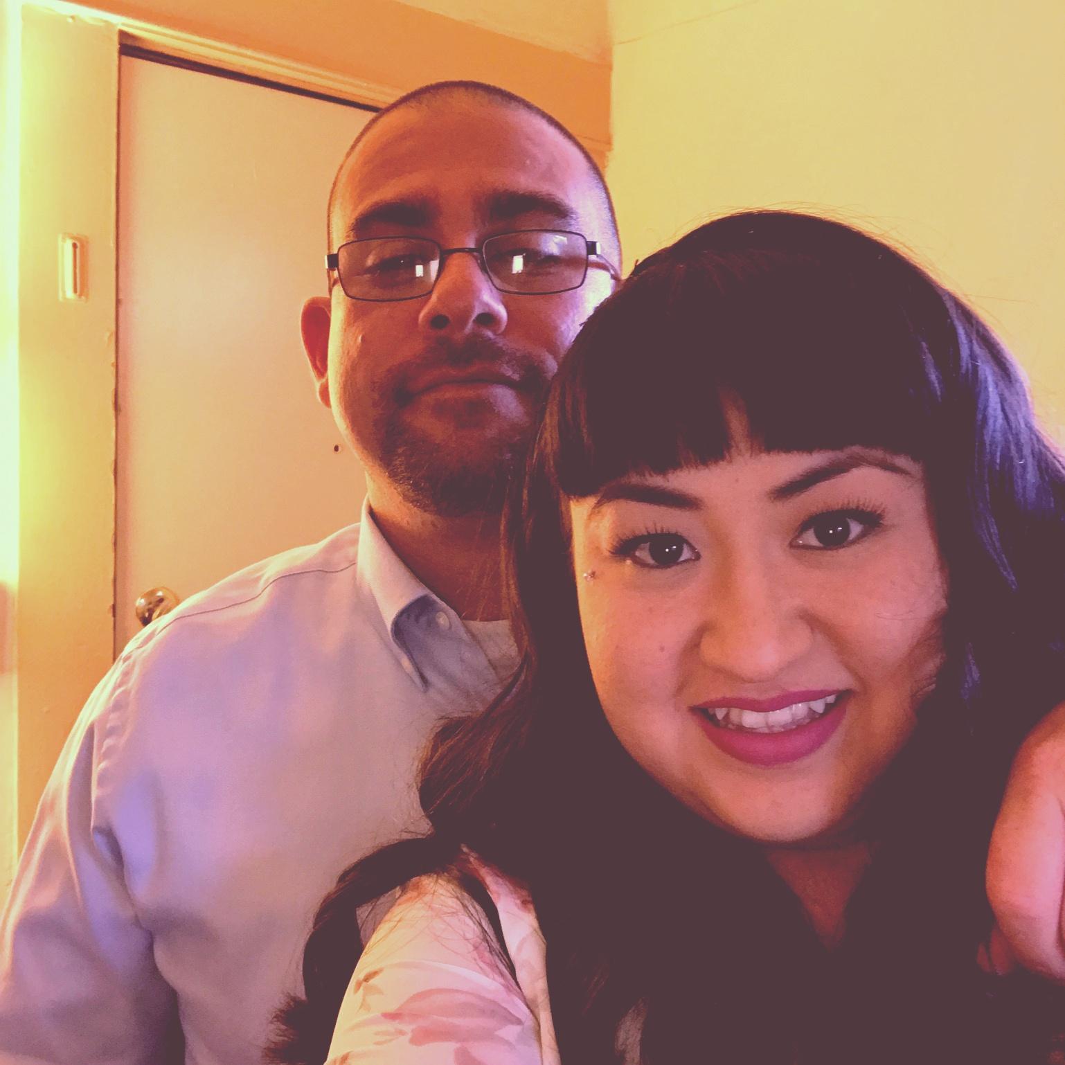 Our first picture together.