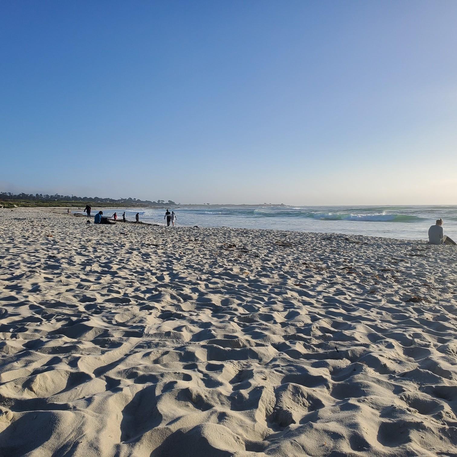 Asilomar State Beach...where we got engaged! "Asilomar" translates to "Refuge by the Sea" and is in the Monterey Bay area in California.