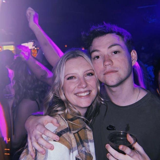 A night out with friends during college!