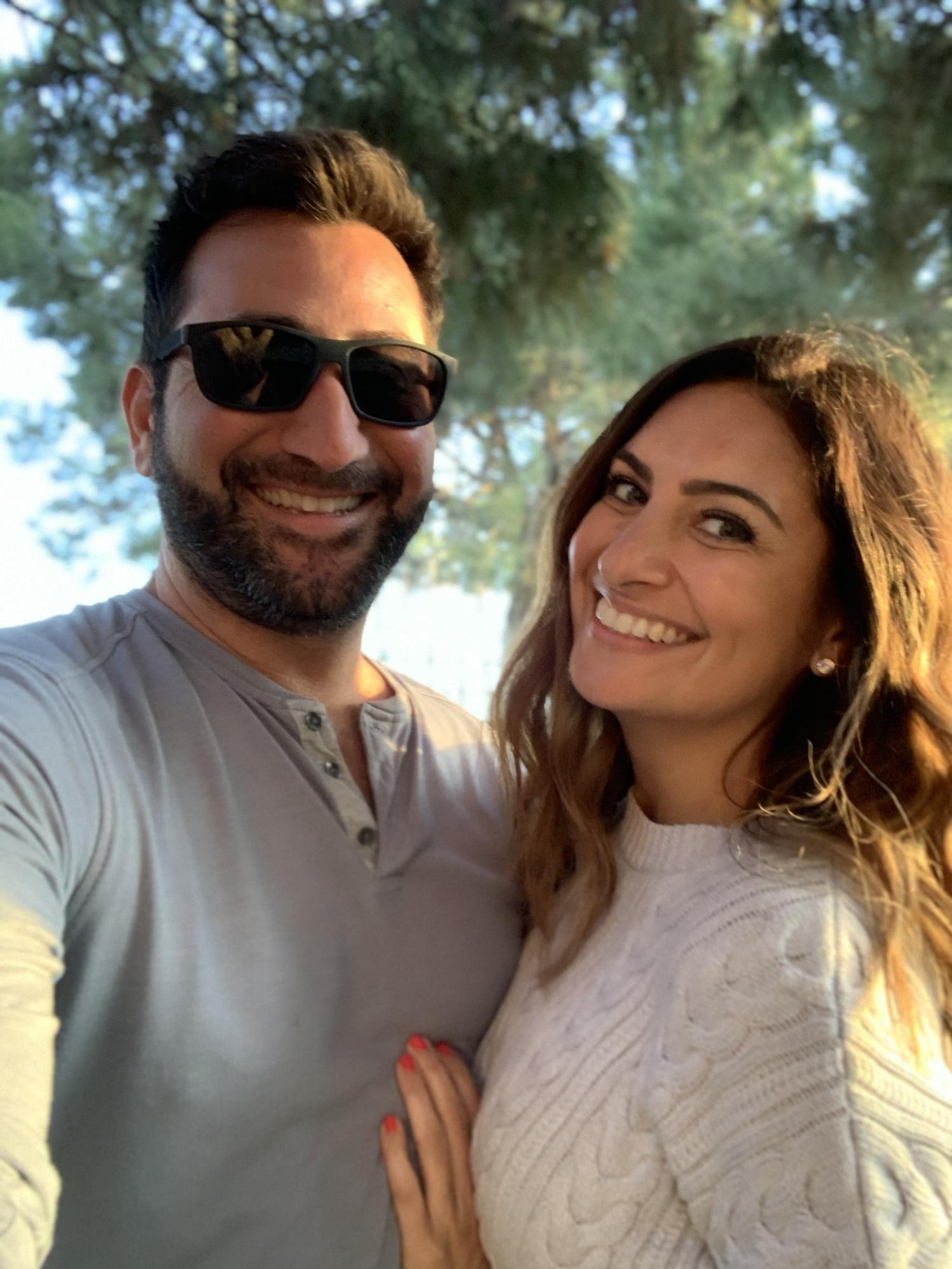 Our very first photo shoot, at our favorite park.