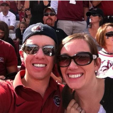 Holden's first USC Game
September 2011