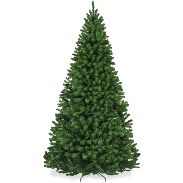 Best Choice Products 9ft Premium Spruce Artificial Christmas Tree w/ Easy Assembly, Metal Hinges & Foldable Base