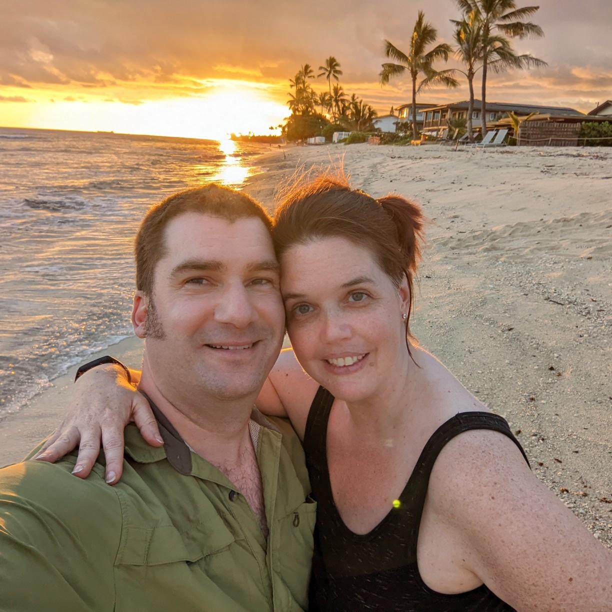 Sunset in Hawaii