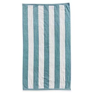 Resort Stripe Beach Towel in Blue