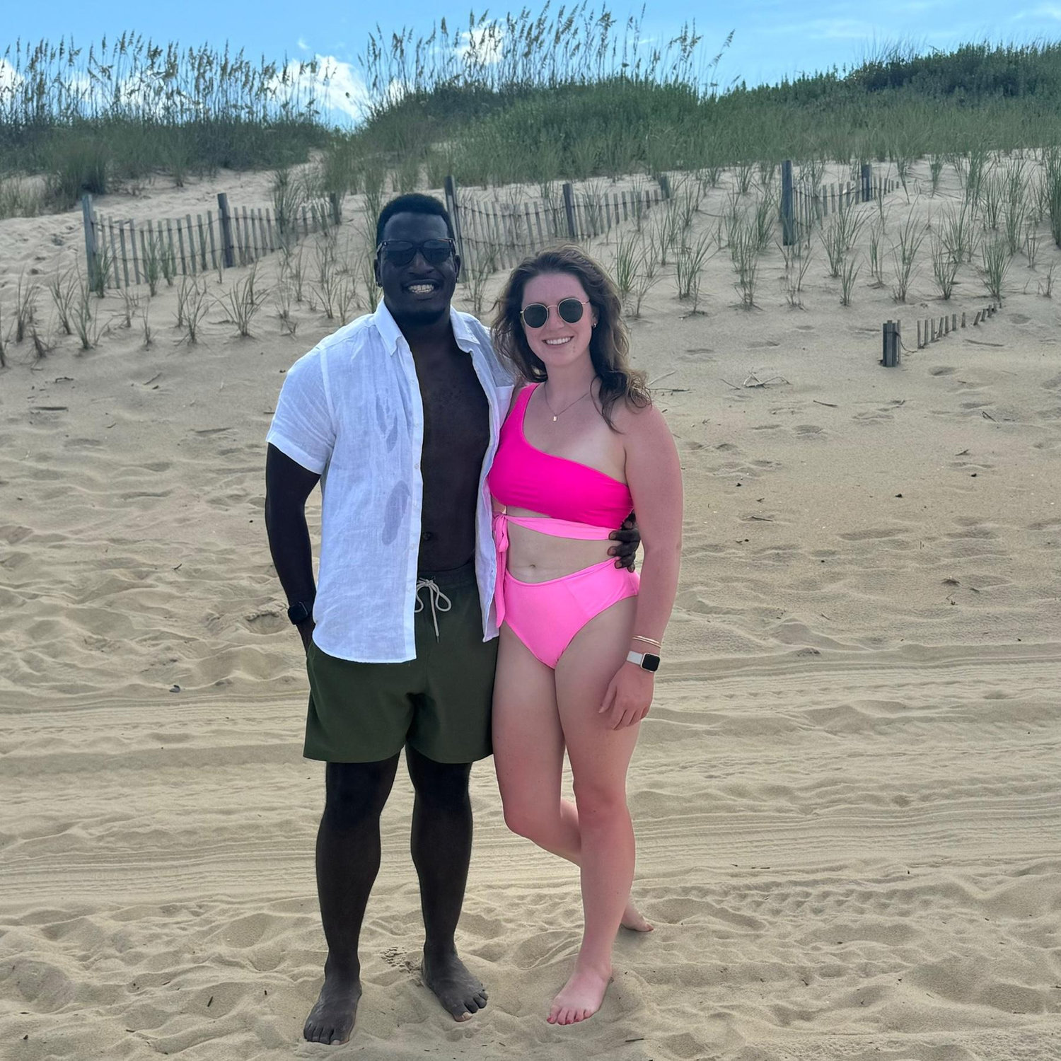 Malik's first family vacation with the Dauterman's! Nags Head, NC