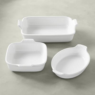 Le Creuset Stoneware 3-Piece Set, White
