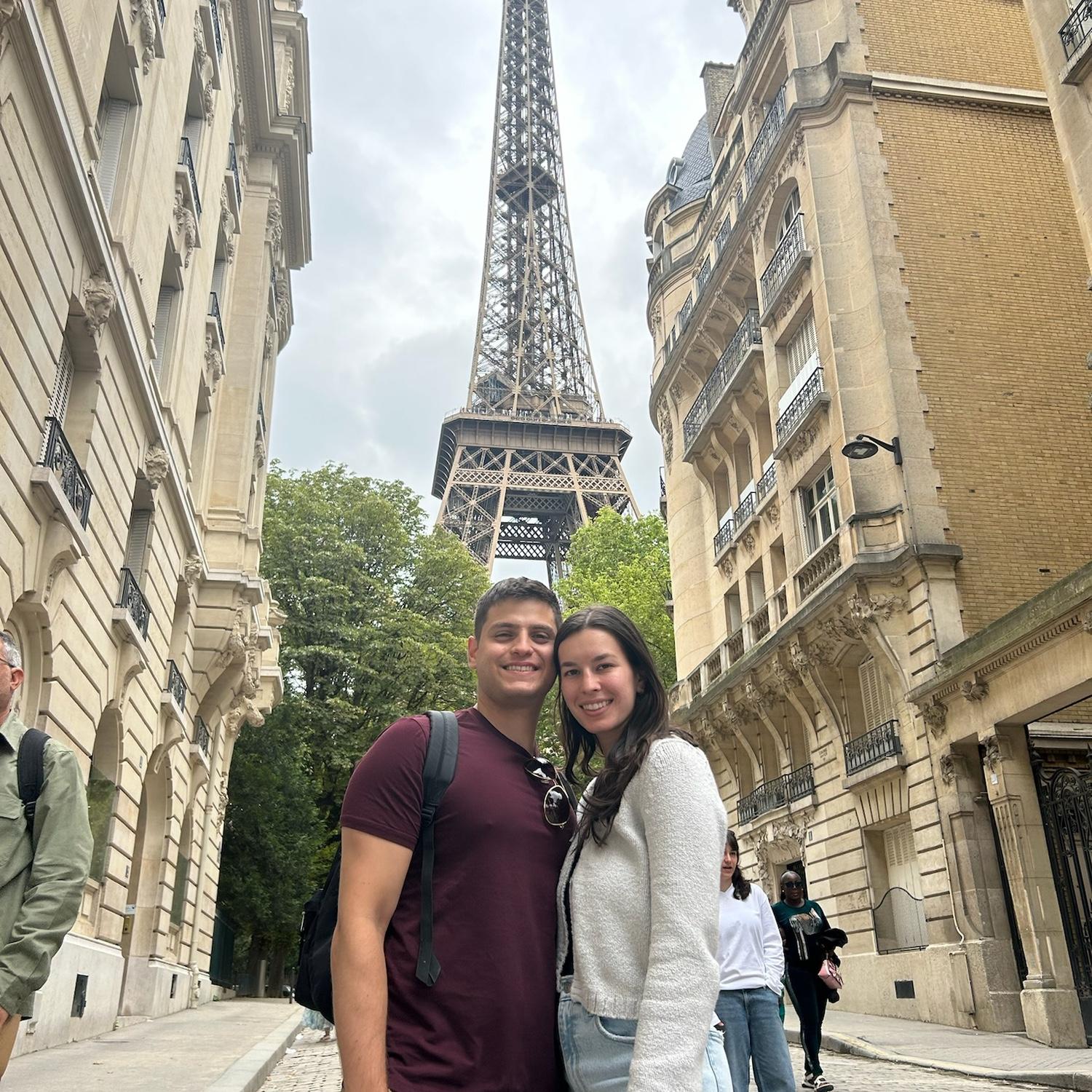 Stumbled across the Eiffel Tower.