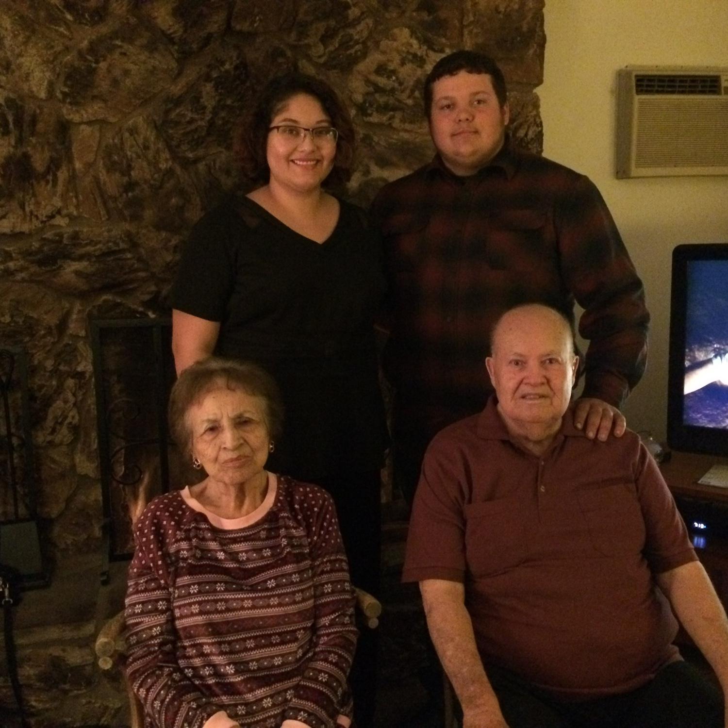 His First Time at Grandma & Grandpa’s House for Christmas Eve (2017)