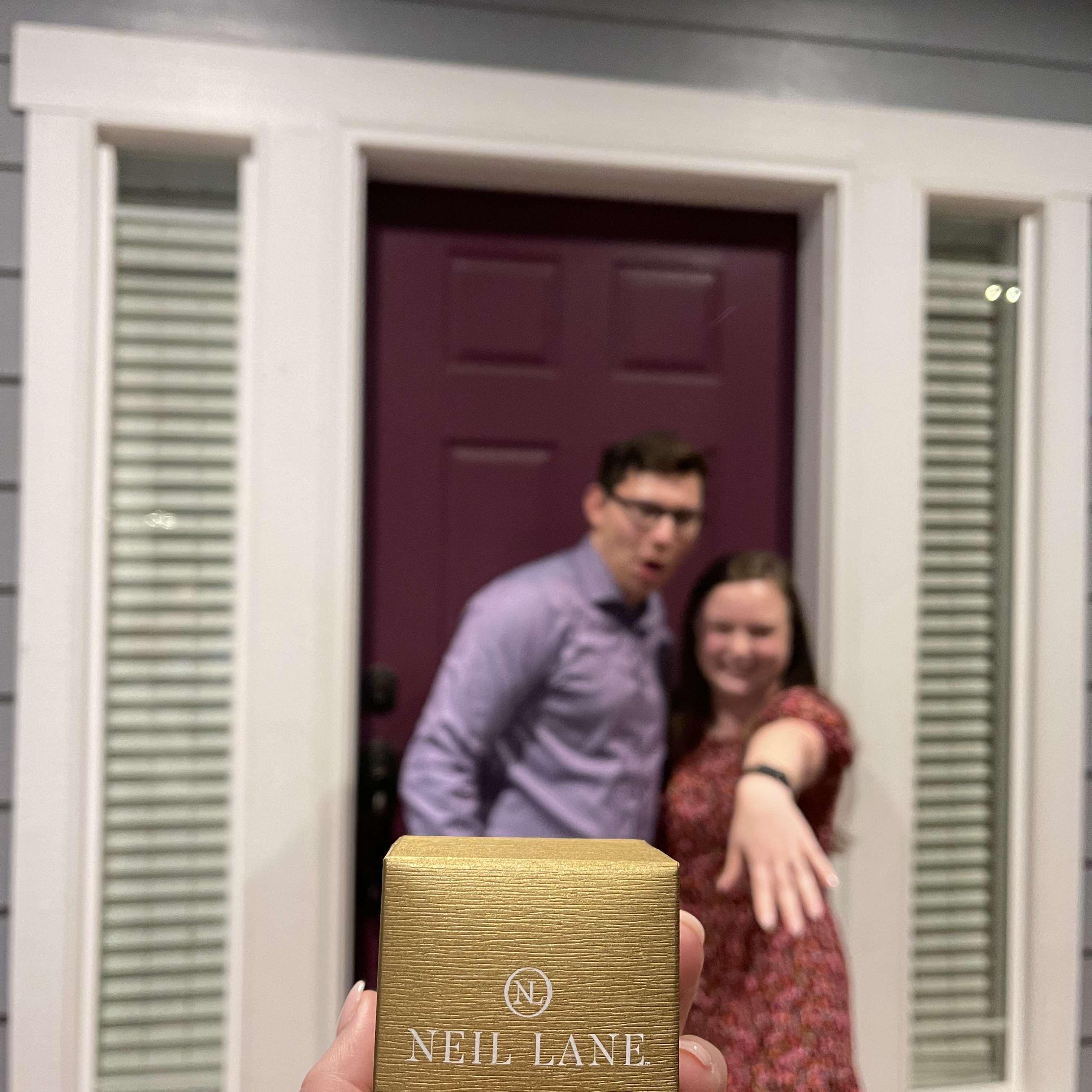 The day he proposed.