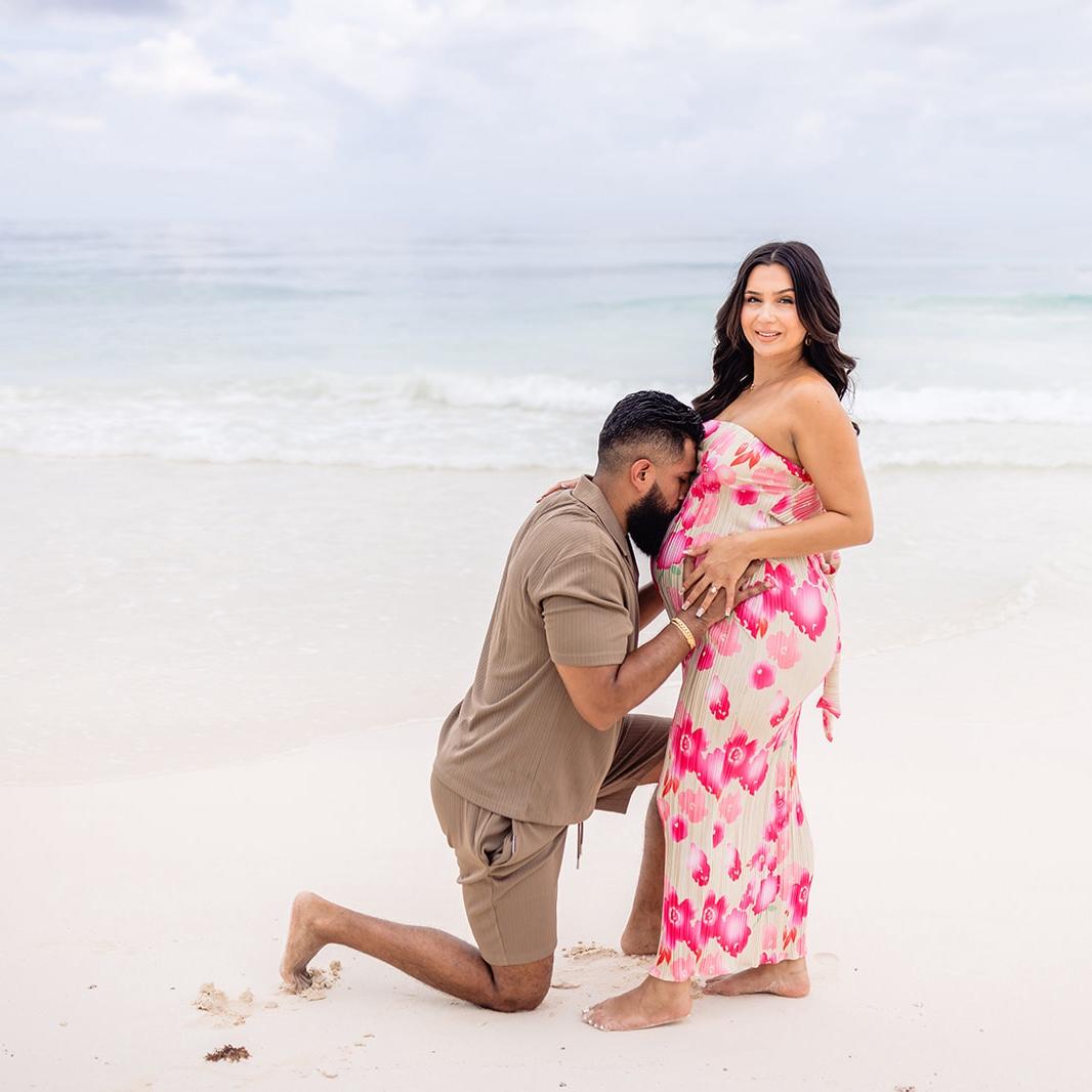 Went to Tulum, Mexico for our baby moon and came back engaged, August 2024