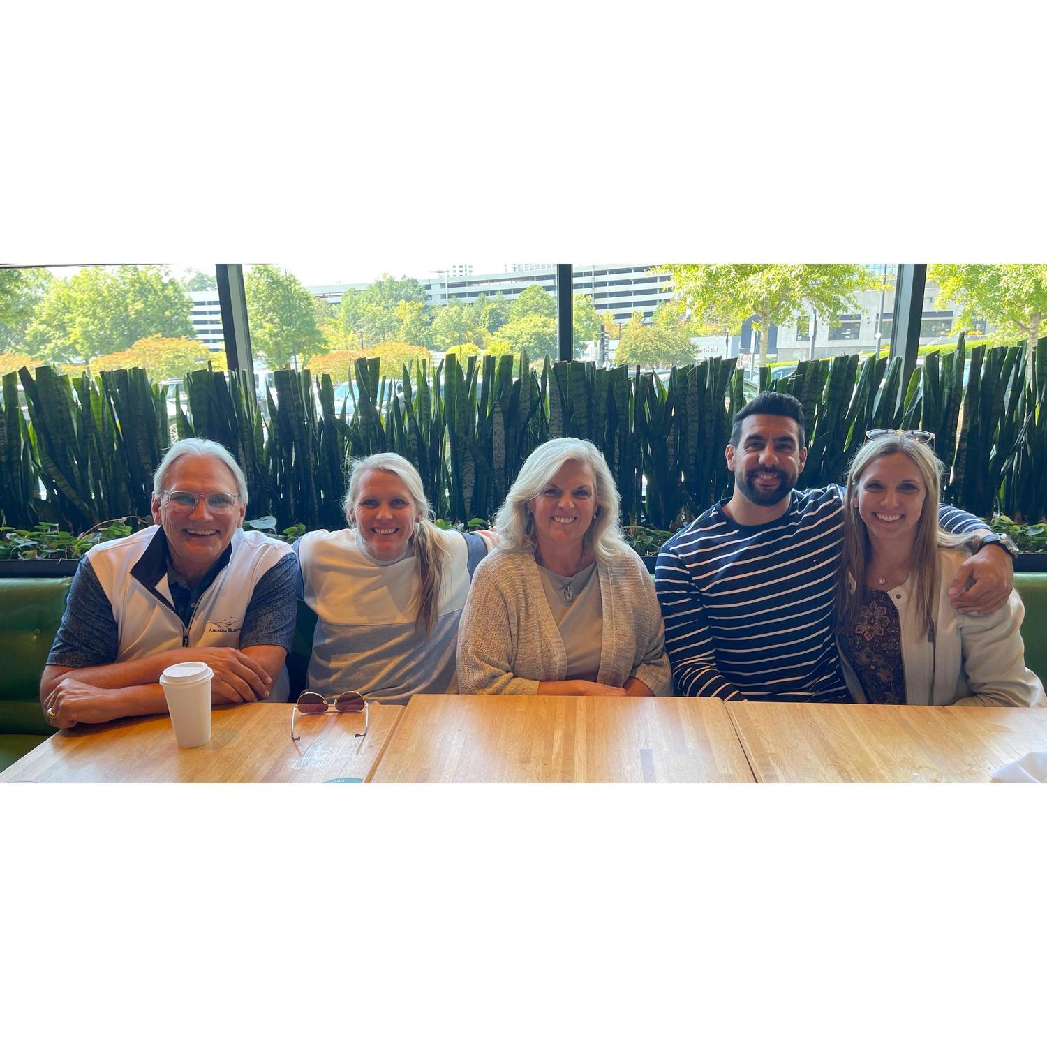 Engagement brunch celebration at True Food.