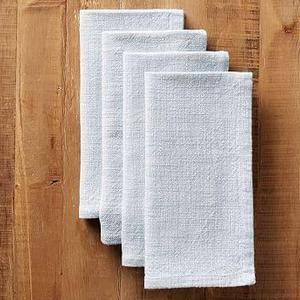 Cotton Casual Napkin, Set of 4 - Chambray Blue