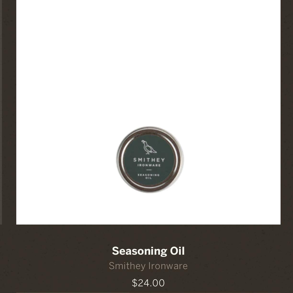Seasoning Oil